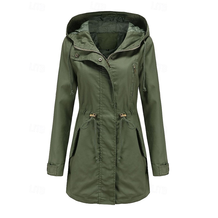 Nadia | Hooded Utility Coat