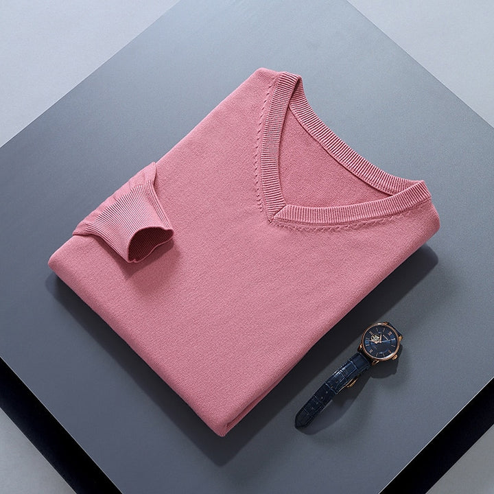 Douglas | Refined V-Neck Sweater