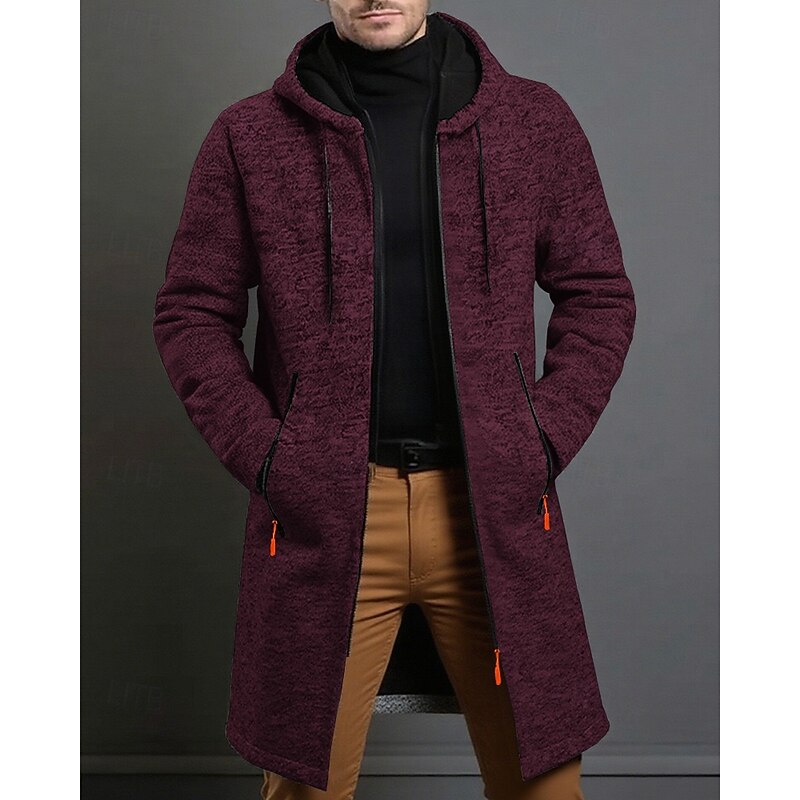 Grayson | Hooded Long-Line Coat