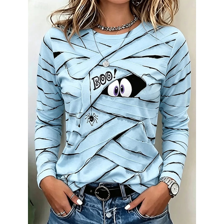 Odessa | Halloween Graphic Long Sleeve Top