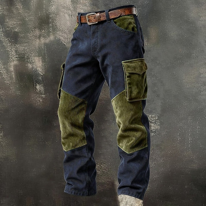 Miles | Rugged Two-Tone Cargo Pants