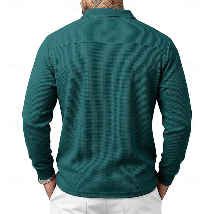 Sullivan | Classic Long-Sleeve Polo Shirt