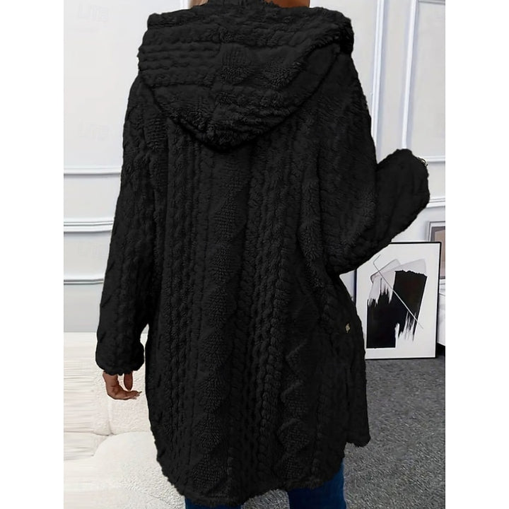 Carolyn | Textured Hooded Jacket