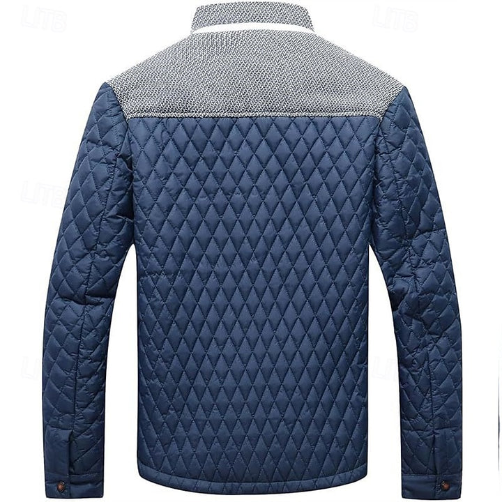 Leland | Quilted Stand-Collar Jacket