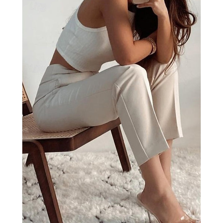 Juniper | Tailored High-Waist Pants
