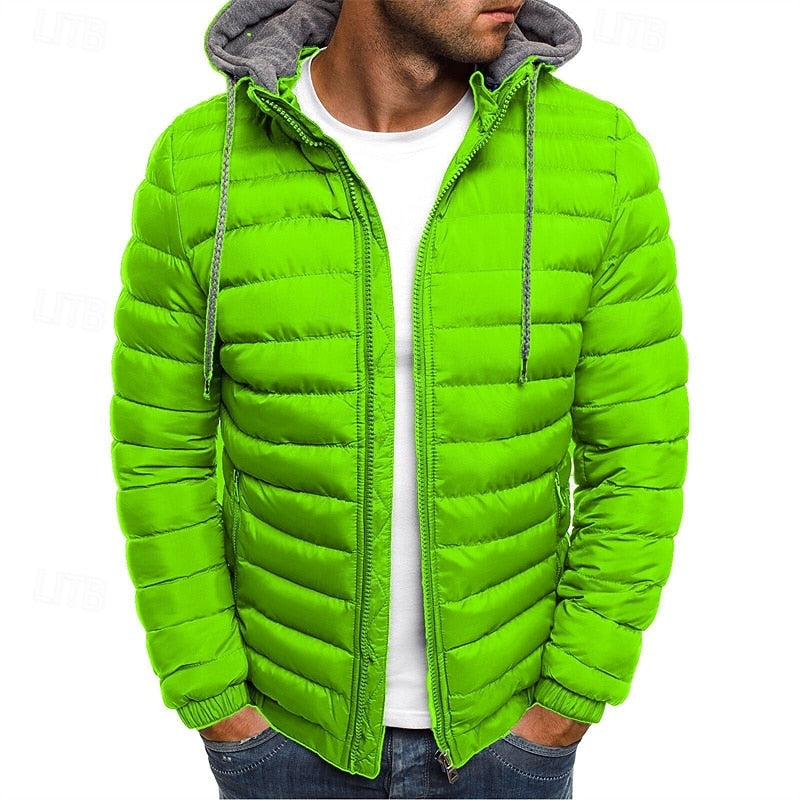 Kieran | Hooded Quilted Puffer Jacket