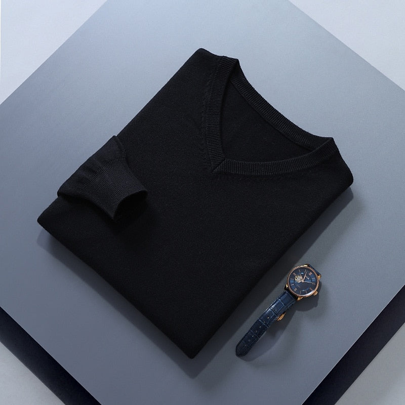 Douglas | Refined V-Neck Sweater