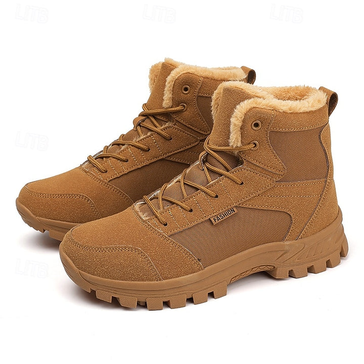 Garrett | Rugged Fur-Lined Boots
