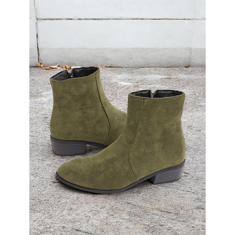 Tessa | Sleek Side-Zip Ankle Boots