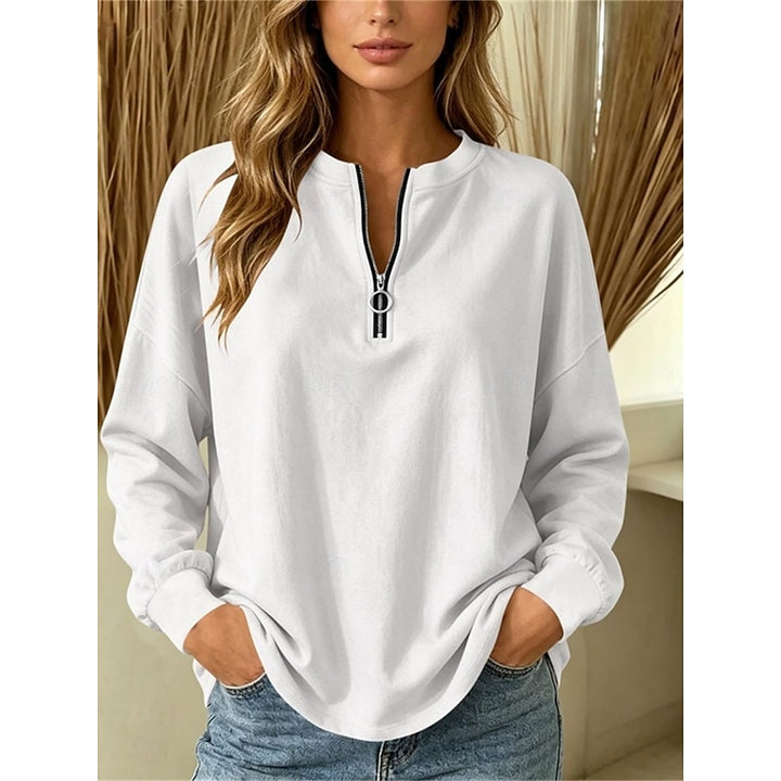 Bonnie | Quarter-Zip Long Sleeve Top