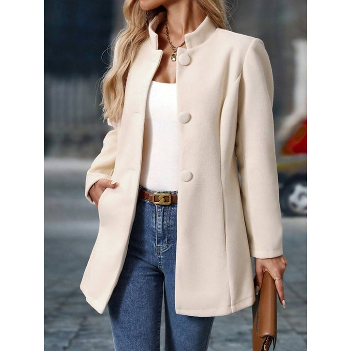 Adrienne | Stand-Collar Coat
