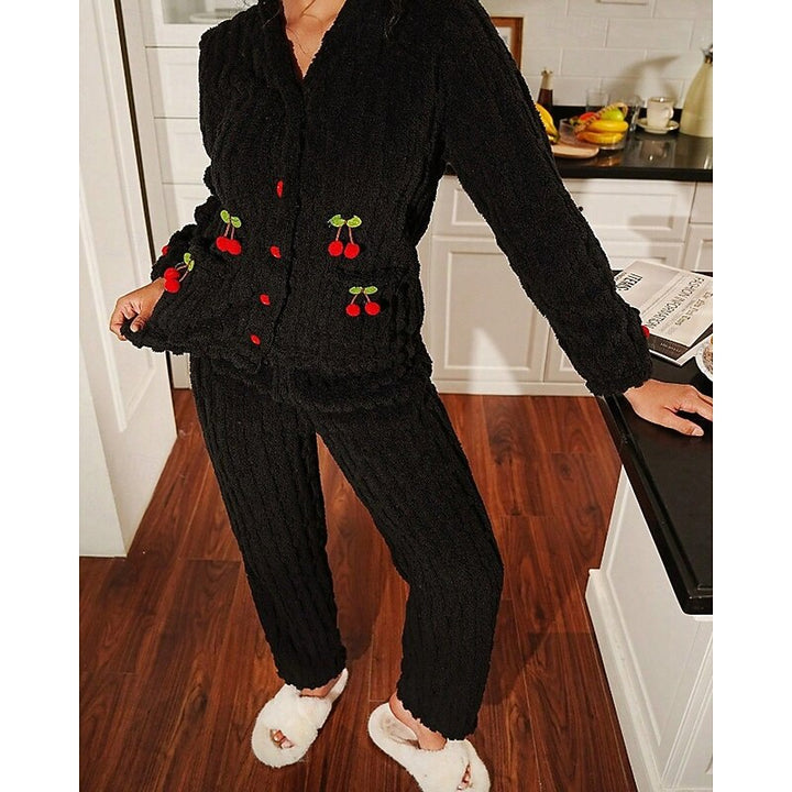 Elsie | Cozy Textured Lounge Two-Piece Set
