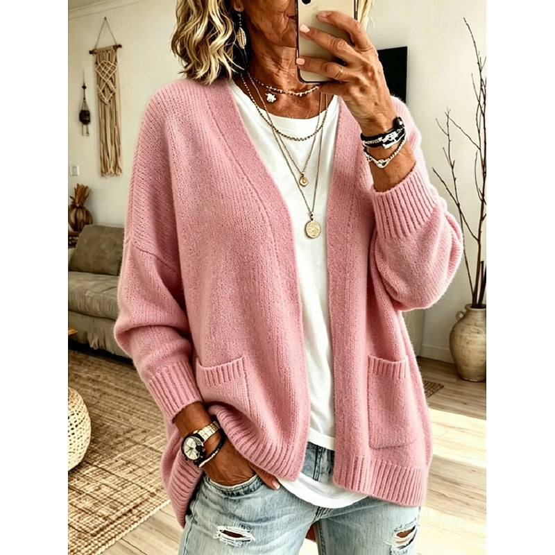 Bethany | Relaxed Open-Front Cardigan