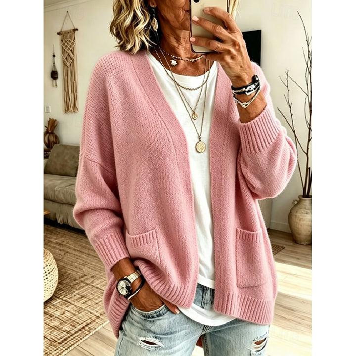 Bethany | Relaxed Open-Front Cardigan