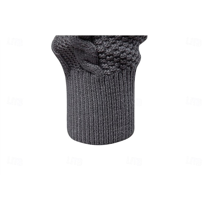Sheldon | Cable-Textured Zip Cardigan