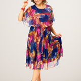 Eileen | Classic Floral Midi Dress