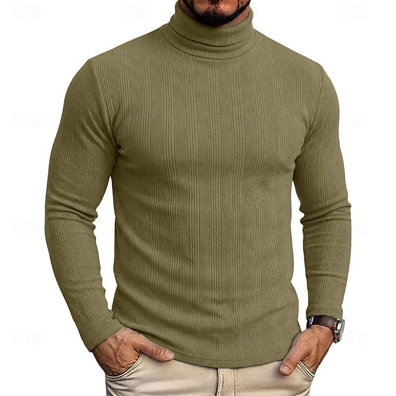 Julius | Refined Ribbed Turtleneck