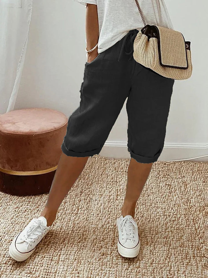 Corinne | Relaxed Drawstring Shorts