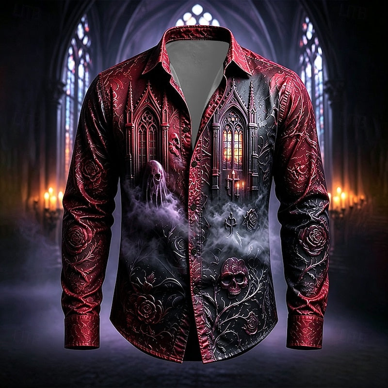 Roland | Gothic Cathedral Halloween Shirt