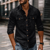 Harvey | Rugged Button-Up Shirt