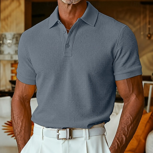 Barrett | Textured Short-Sleeve Polo Shirt