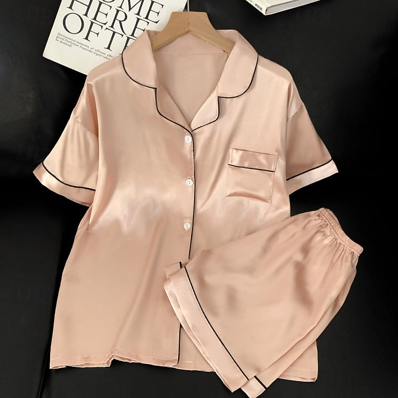Marla | Relaxed Button-Front Two-Piece Set