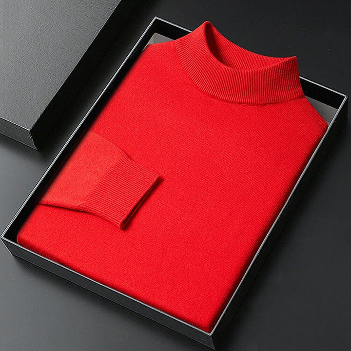 Gavin | Refined Mock Neck Sweater