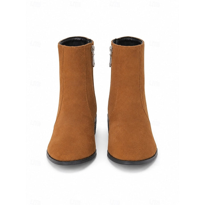 Tessa | Sleek Side-Zip Ankle Boots