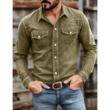 Wesley | Rugged Button-Up Shirt