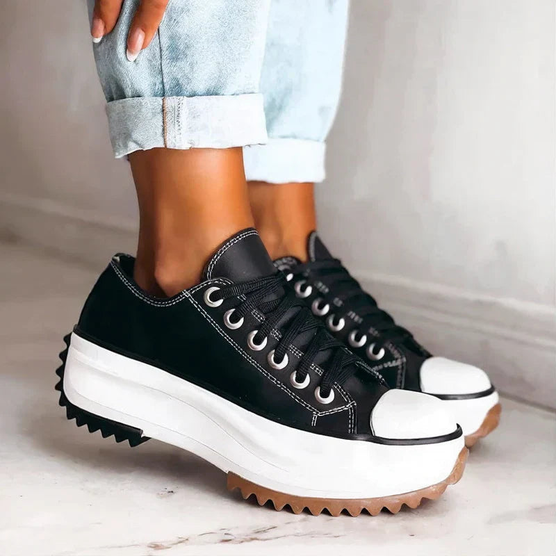 Elisa | Classic Platform Everyday Sneakers
