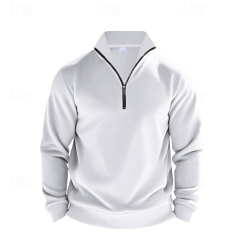 Sebastian | Refined Quarter-Zip Sweatshirt