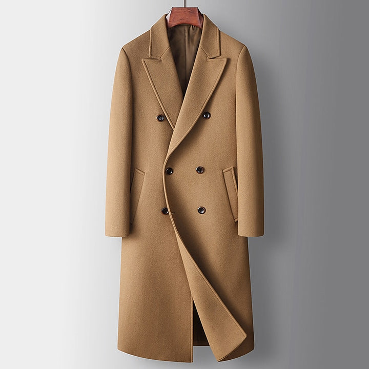 Henry | Tailored Double-Breasted Long Coat