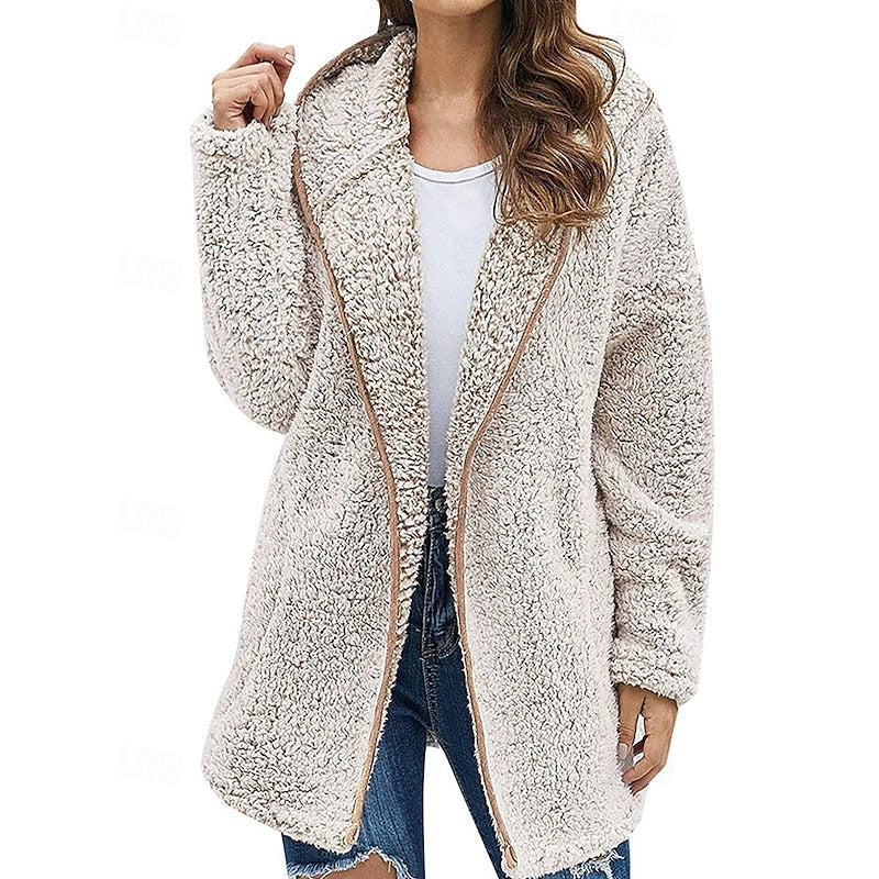 Beverly | Cozy Hooded Coat