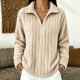 Colette | Cozy Quarter-Zip Pullover
