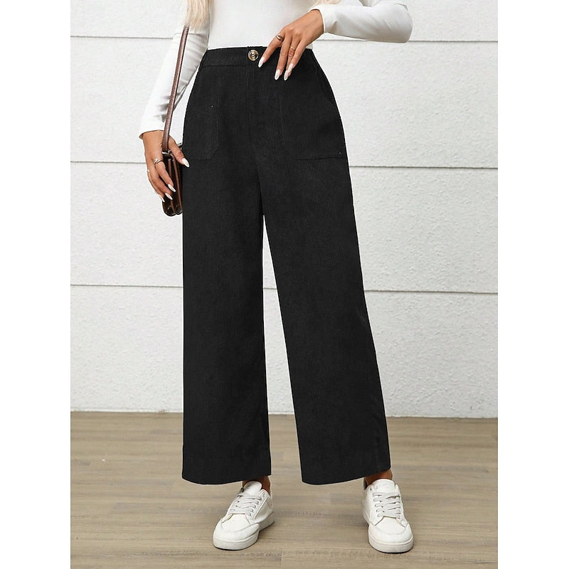 Josie | Wide-Leg High-Waist Pants