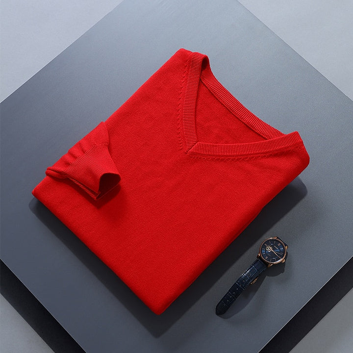 Douglas | Refined V-Neck Sweater
