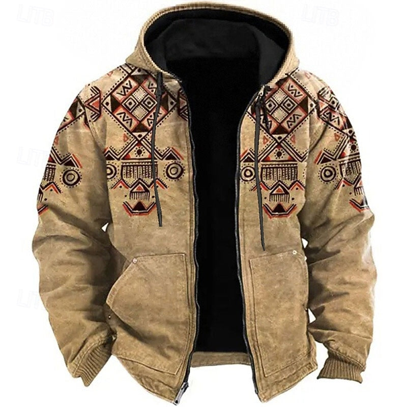Rhett | Southwestern Hooded Jacket