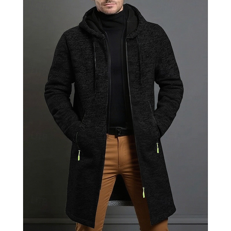 Grayson | Hooded Long-Line Coat