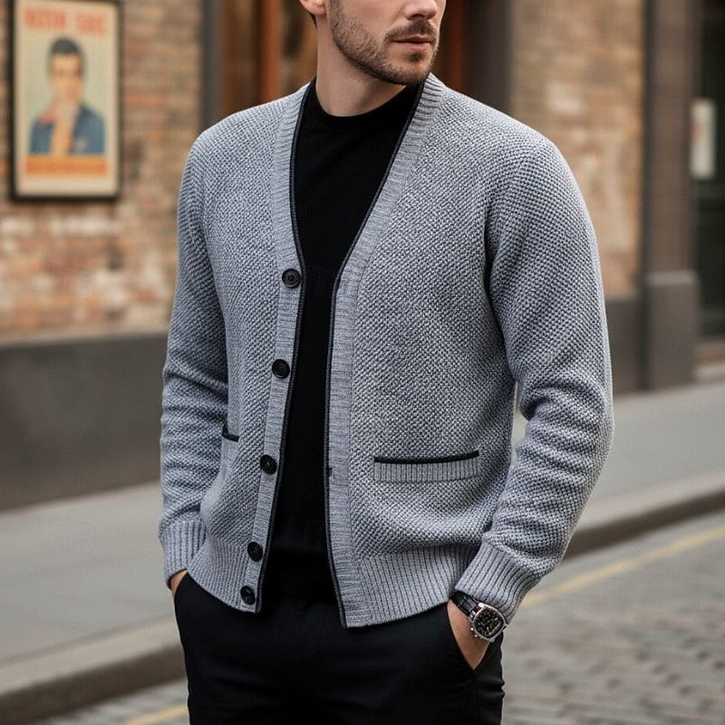 Merrick | Refined V-Neck Cardigan