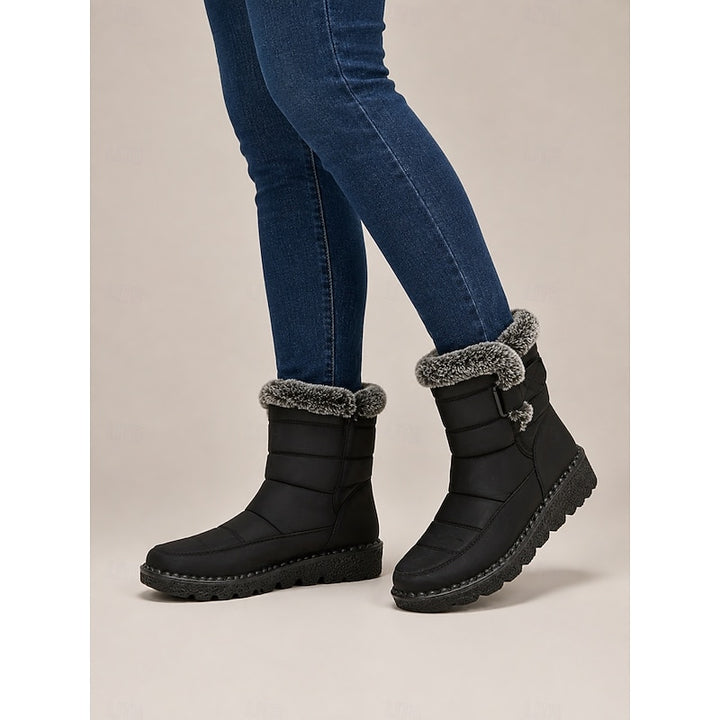 Coralie | Cozy Faux-Fur Winter Boots