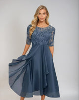 Eleanor | Elegant Lace Midi Dress