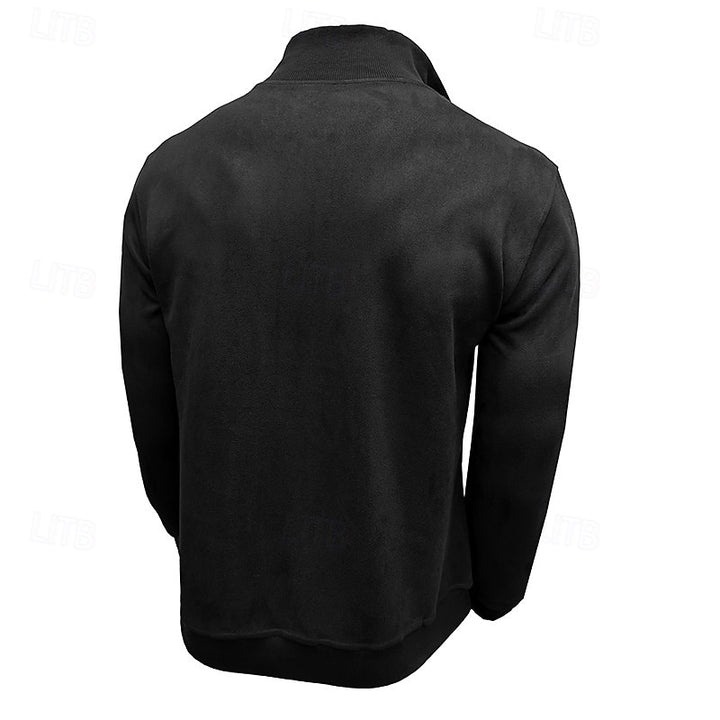 Raymond | Half-Zip Stand-Collar Sweatshirt