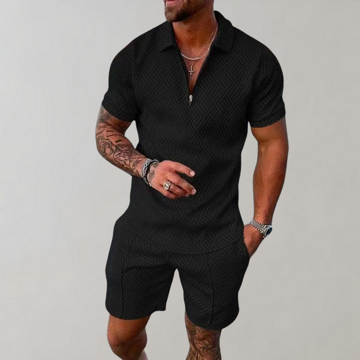 Dylan | Classic Polo and Shorts Set