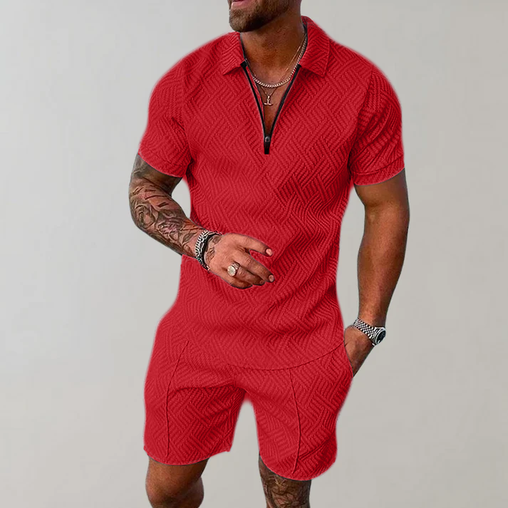 Dylan | Classic Polo and Shorts Set