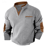 Dexter | Textured Button Henley