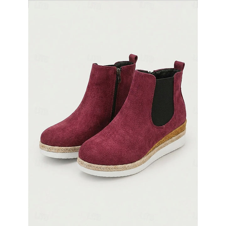 Marjorie | Wedge Chelsea Ankle Boots