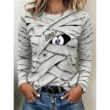 Odessa | Halloween Graphic Long Sleeve Top