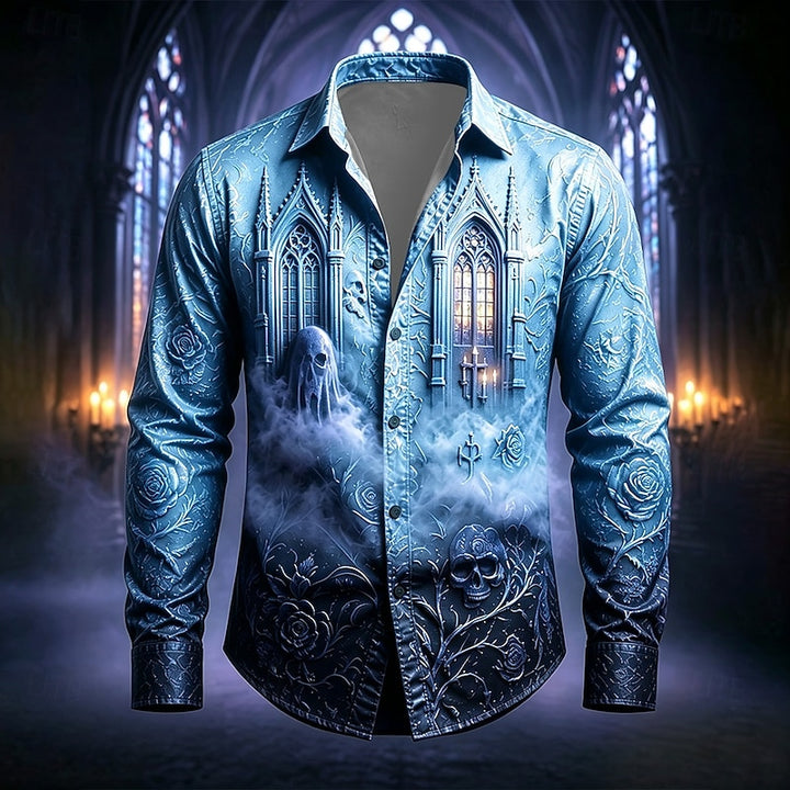 Roland | Gothic Cathedral Halloween Shirt