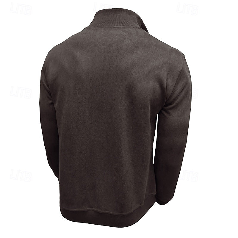 Raymond | Half-Zip Stand-Collar Sweatshirt