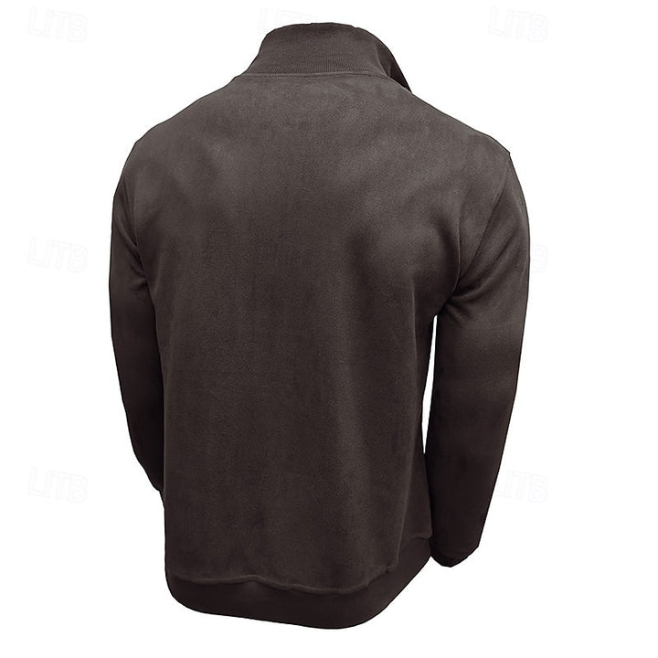 Raymond | Half-Zip Stand-Collar Sweatshirt